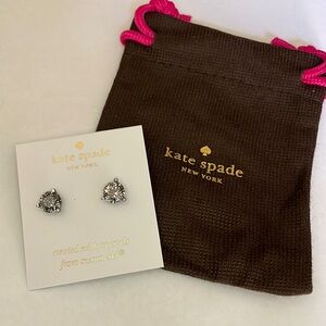 Kate Spade Black Stud Earrings